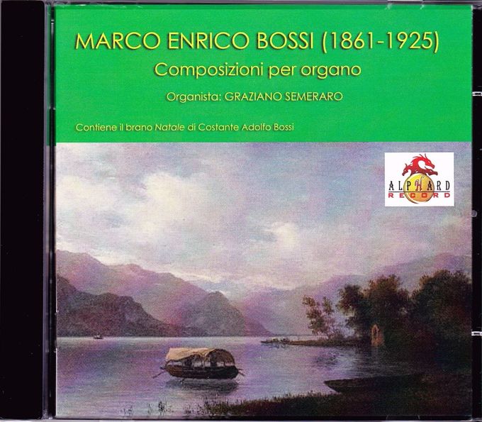 Il CD con musiche di Marco Enrico BOSSI inciso da Graziano Semeraro tra il 2012 e il 2013 presso la Chiesa del Sacro Cuore dei Padri Salesiani di Brindisi, presentato venerdì 26 settembre 2014 presso la Chiesa Sacra Famiglia a Martina Franca.

Il disco è stato presentato anche nella trasmissione PRIMO MOVIMENTO trasmessa da RAI Radio3 mercoledì 25 febbraio 2015 alle ore 9.30.